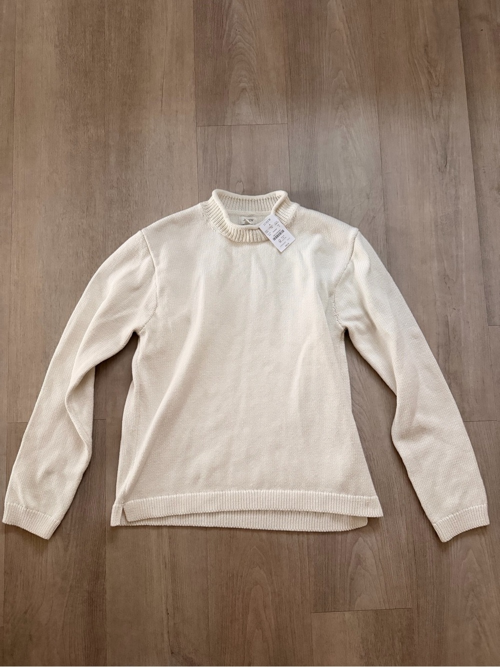 J. Crew Cream Knit Sweater
